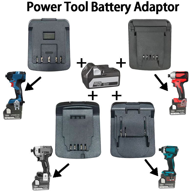 Power Tools Hikoki - Adaptor Baterai untuk Baterai Lithium Hitachi