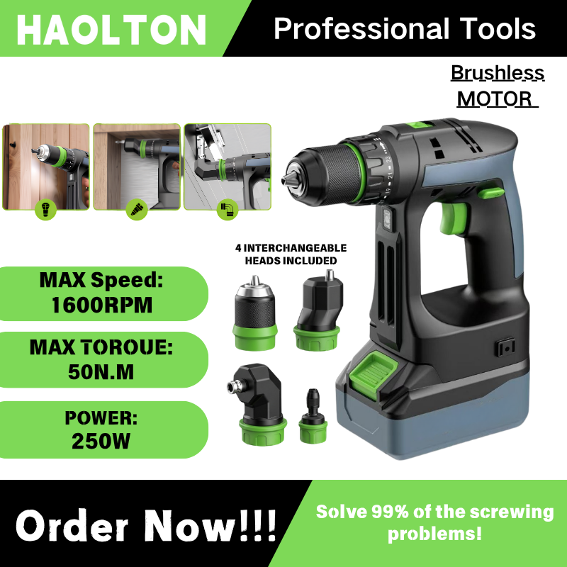 Power Tools Festool - Bor Tanpa Kabel Tanpa Sikat Cocok
