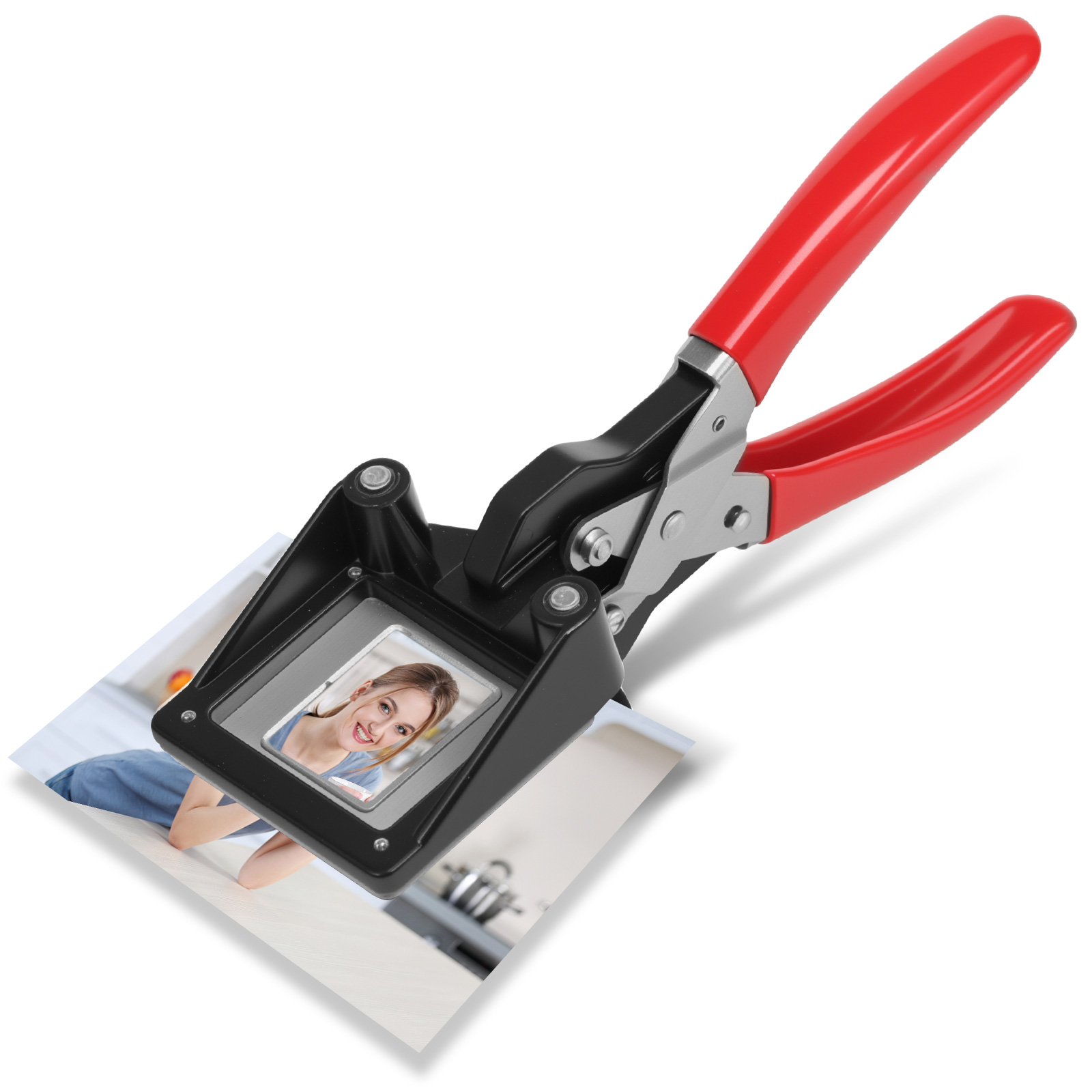 Power Tools Excel - Alat Pemotong Foto Paspor Genggam 3x4cm/2.5x3.2cm