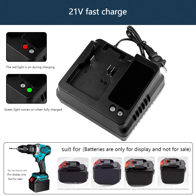 Pengisi Daya EU US 18V 21V Unt - Power Tools Review ulasan dan harga