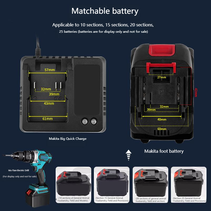 Pengisi Daya EU US 18V 21V Unt - Power Tools Review ulasan dan harga