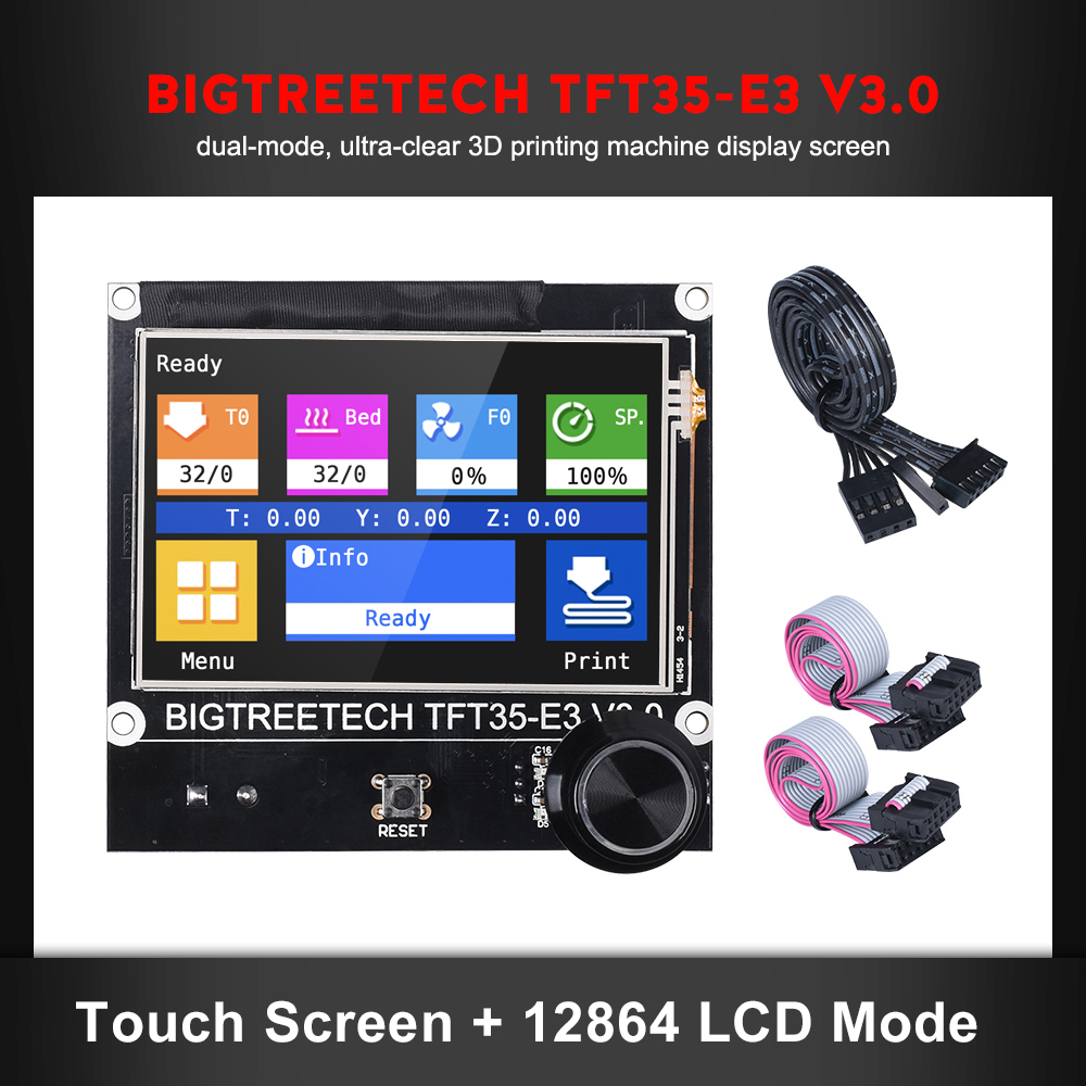 BIGTREETECH 12864 LCD, TFT35 E - Creality Printer Ender 3 V3 ulasan dan harga