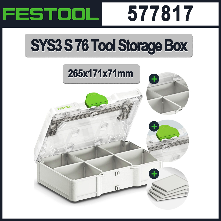 Kotak Penyimpanan Alat FESTOOL - Power Tools Festool ulasan dan harga