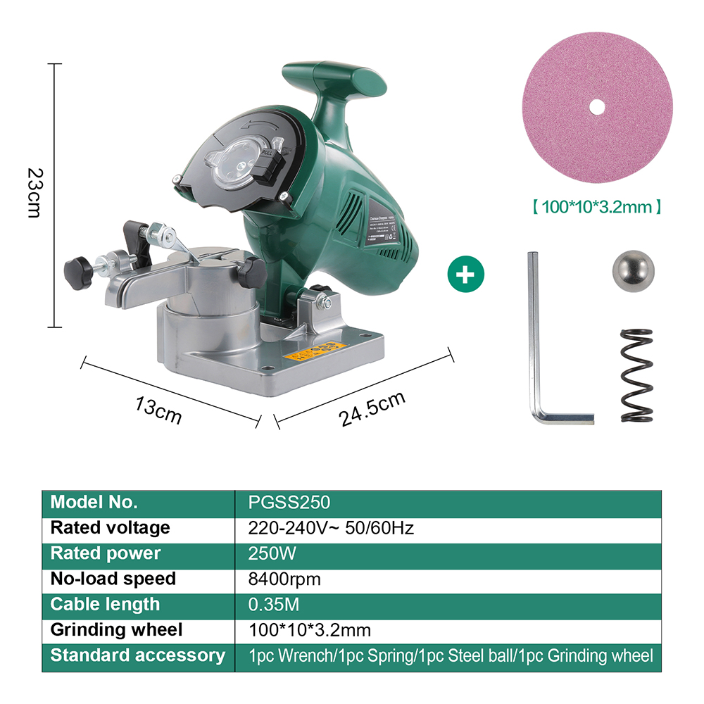 POSENPRO 250W Pengasah Gergaji - Power Tools Review ulasan dan harga