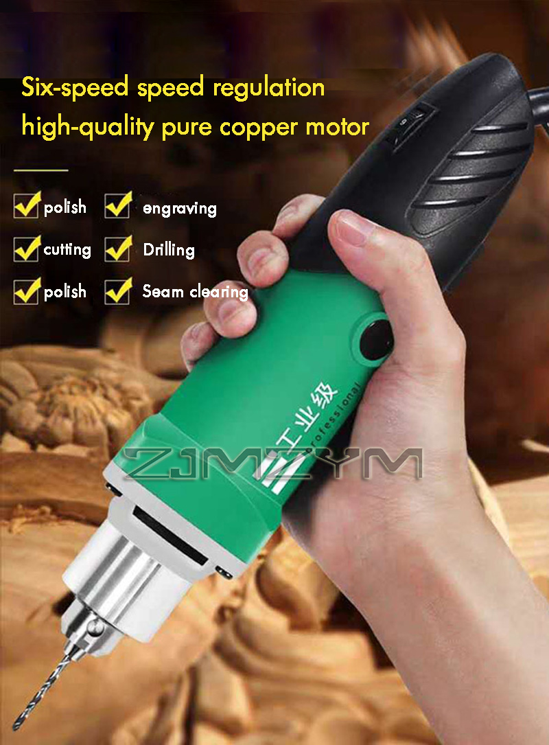 Mesin Ukir Kayu Listrik 6-Posi - Power Tools Review ulasan dan harga