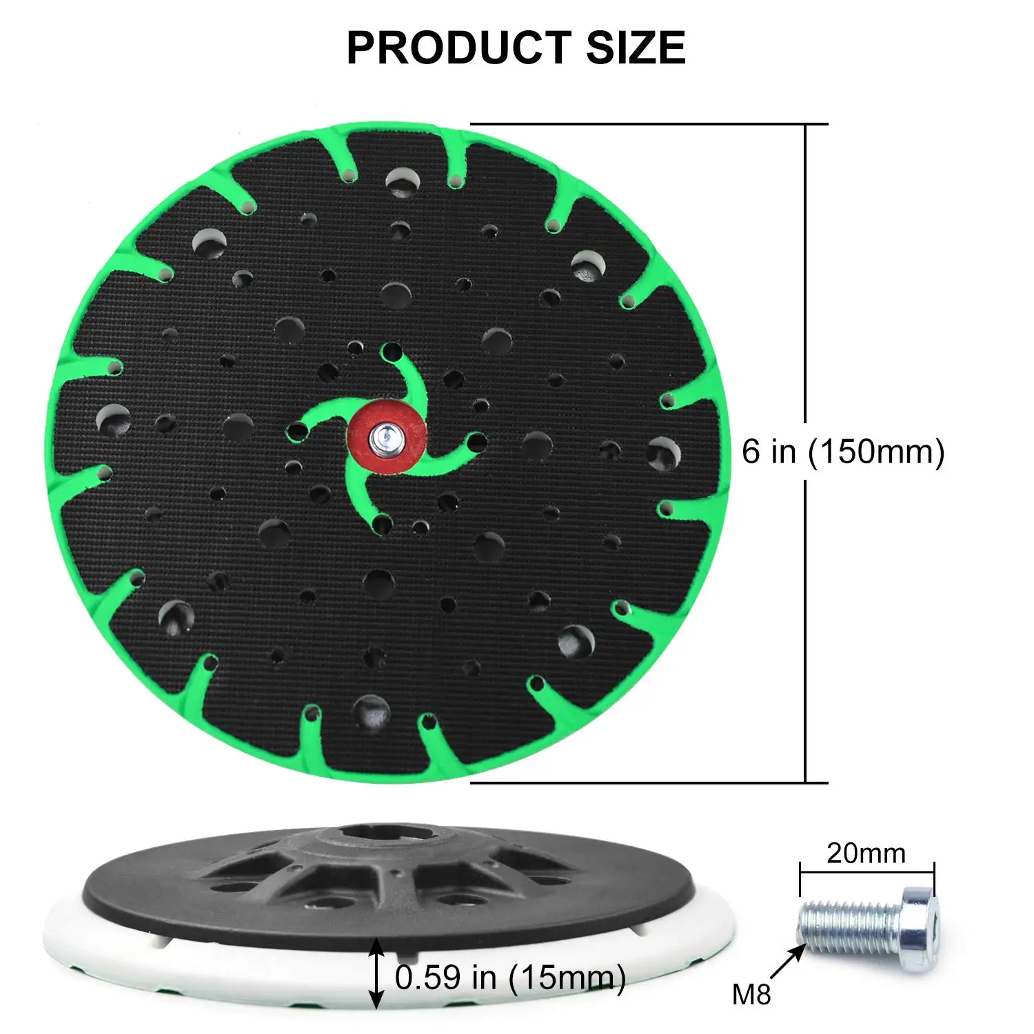 6 inci 150mm multi-lubang bant - Power Tools Festool ulasan dan harga