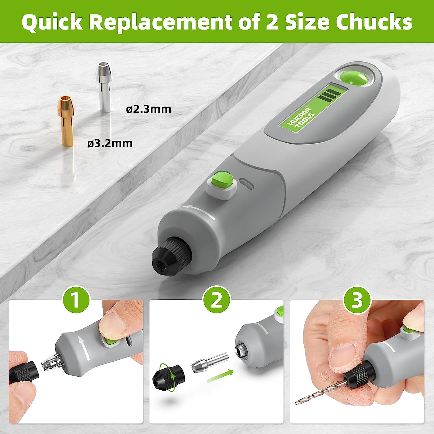 Kit peralatan pengukir bor lis - Power Tools Review ulasan dan harga