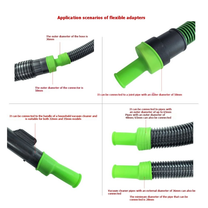 [NEWA08R】 Set Adaptor Selang V - Power Tools Festool ulasan dan harga