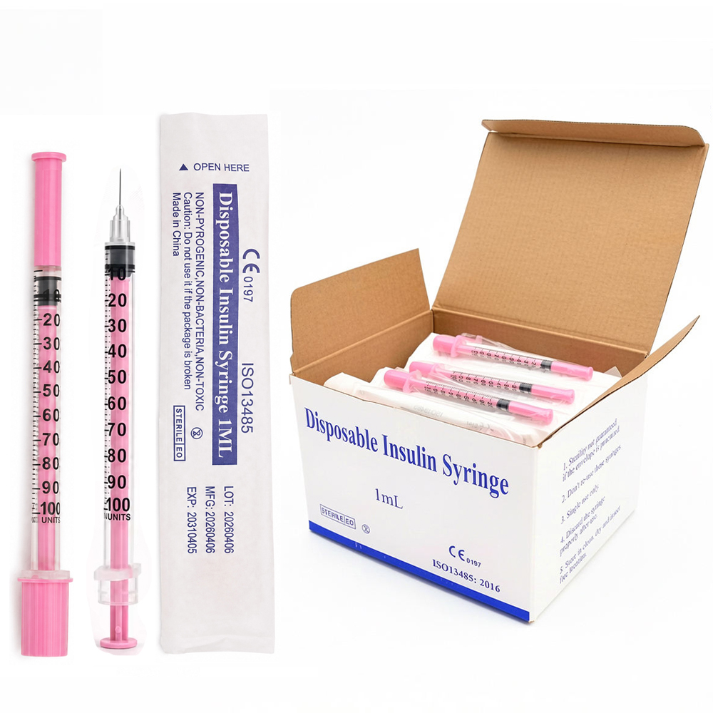 100Pcs/Box Jarum Suntik Insuli - Power Tools Pink ulasan dan harga
