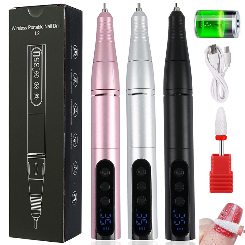 Pena Bor Kuku Nirkabel 35000RP - Power Tools Excel ulasan dan harga